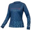 MT500 Print Tee LTD Radtrikot Damen langarm MTB/Freeride blau (E6219BB)