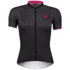 POINTS Radtrikot Damen kurzarm schwarz/pink (9001320)