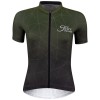 SPANGLE Radtrikot Damen kurzarm grün (army-9001316)