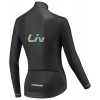 Liv Race Day Radtrikot Damen langarm schwarz