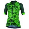 BEIJING 2008 Radtrikot Damen kurzarm grün (E21-4449)