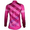 PRO SAIPH Radtrikot Damen langarm rosa (I17-4700)