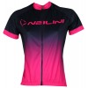 Damen-Radsport-Set (Radtrikot HORIZON+Radhose RAYMAN) pink/schwarz