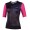 Lady Laser Radtrikot Damen kurzarm schwarz/pink (E22-4000)