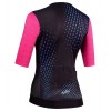 Lady Laser Radtrikot Damen kurzarm schwarz/pink (E22-4000)