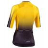 New Lady Ergo Fit Radtrikot Damen kurzarm schwarz/gelb (E22-4009)