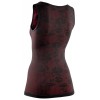 Seamless Lady Tank Funktionsunterhemd Damen ärmellos schwarz/rot (E22-4000)