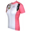 VERONA Radtrikot Damen kurzarm rosa/weiß (E20-5770S)