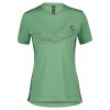 TRAIL FLOW Radtrikot Damen kurzarm grün (289437,smoked green/glade green)