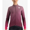 ROCKET W THERMAL JERSEY Damen Radtrikot langarm lila (mauve)
