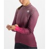 ROCKET W THERMAL JERSEY Damen Radtrikot langarm lila (mauve)