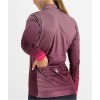 ROCKET W THERMAL JERSEY Damen Radtrikot langarm lila (mauve)