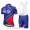 2018 FDJ Fahrradbekleidung Satz Fahrradtrikot Kurzarm Trikot und Kurz Tr