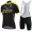 Radsport Mitchelton Scott 2018 Damen Radbekleidung Satz Trikot Kurzarm+Trägerh