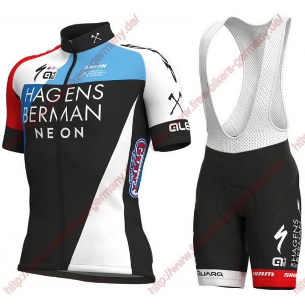 Radsport Axeon 2018 Radbekleidung Satz Trikot Kurzarm+Trägerh