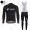 Profiteam 2018 Cube schwarz winter thermal fleece Fahrradbekleidung Trikot Langarm+Lang Tr