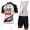 Profiteam 2018 UAE Team Emirates Radbekleidung Satz Trikot Kurzarm+Trägerh