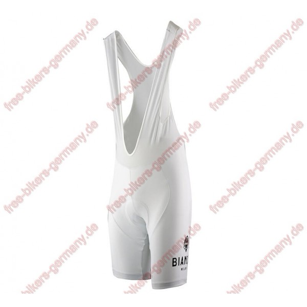 Profiteam 2018 Bianchi Milano Attone Weiß Trägerhosen Set