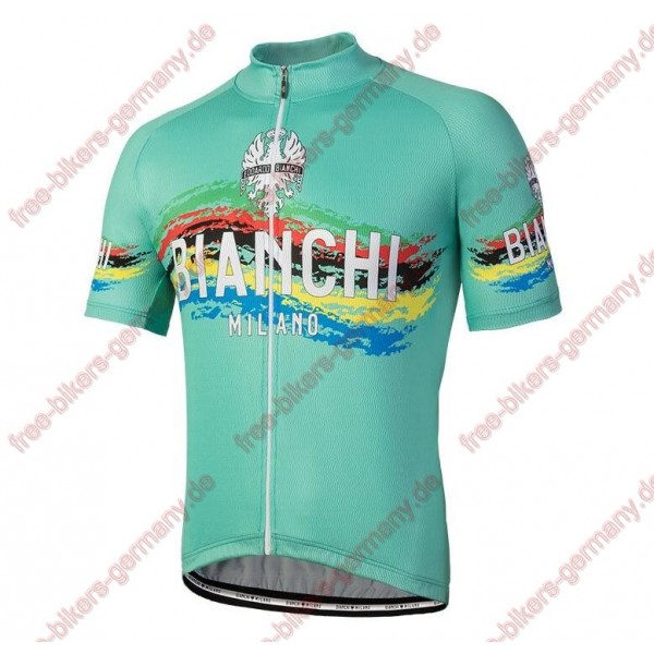 Profiteam 2018 Bianchi Milano Trikot Kurzarm