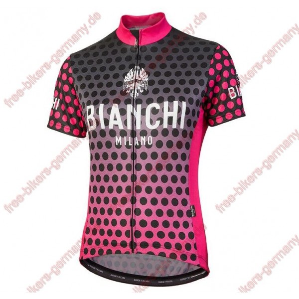 Profiteam 2018 Bianchi Milano Gravina pink Damen Trikot Kurzarm