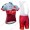 Katusha Alpecin rot Radbekleidung Satz Trikot Kurzarm+Trägerhosen 