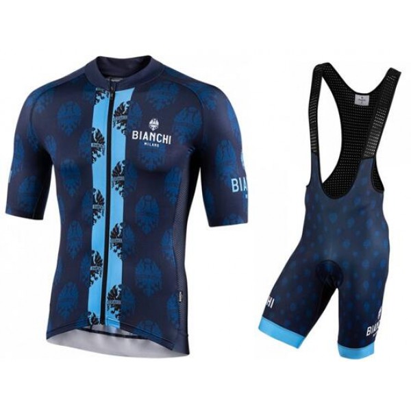 Fahrradbekleidung Radsport 2020 BIANCHI MILANO Roncaccio Trikot Kurzarm Outlet+Palizzi Trägerhosen 