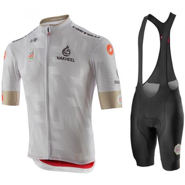 Fahrradbekleidung Radsport 2020 UAE Tour Radbekleidung Satz Trikot Kurzarm+Trägerhosen Set Out