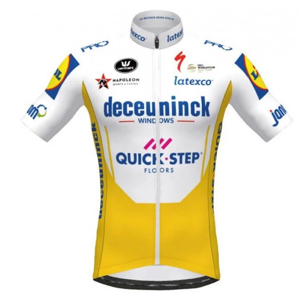 Fahrradbekleidung Radsport 2020 DECEUNINCK QUICK-STEP TdF Trikot Kurzarm Outlet Ge