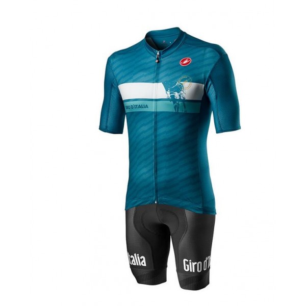 Fahrradbekleidung Radsport 2020 GIRO D'ITALIA Cima Radbekleidung Satz Trikot Kurzarm+Trägerhosen Set Outl