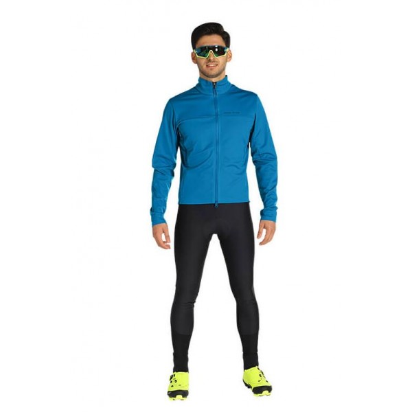 Fahrradbekleidung Radsport 2020 PEARL IZUMI Interval AmFib Set Radbekleidung Trikot Langarm+ Trägerhosen Bl