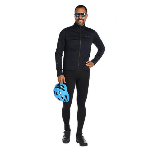 Fahrradbekleidung Radsport 2020 PEARL IZUMI Quest AmFib Set Radbekleidung Trikot Langarm+ Trägerhosen Schwa