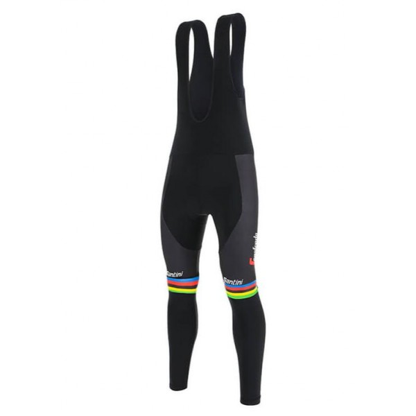 Fahrradbekleidung Radsport 2020 TREK SEGAFREDO WORLD CHAMPION Lang Trägerhose Schwa