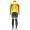 Fahrradbekleidung Radsport 2020 WALLONIE BRUXELLES Set Radbekleidung Trikot Langarm+ Trägerhos