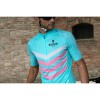 NICANDRO Radtrikot kurzarm celeste
