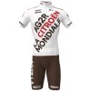AG2R Citroen 2022 Radtrikot kurzarm (langer Reißverschluss)-Radsport-Profi-Team