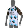 AG2R LA MONDIALE 2015 Kurzarmtrikot (kurzer Reißverschluss) Radsport-Profi-Team