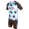 AG2R LA MONDIALE 2015 Kurzarmtrikot (kurzer Reißverschluss) Radsport-Profi-Team