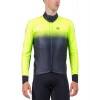 ALE GRADIENT Fahrradjacke neongelb/schwarz