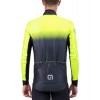 ALE GRADIENT Fahrradjacke neongelb/schwarz