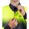 ALE GRADIENT Fahrradjacke neongelb/schwarz
