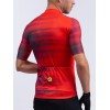 ALE TURBO Radtrikot kurzarm rot