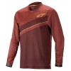 ALPS 8.0 Radtrikot langarm MTB/Freeride burgundy maroon