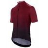 MILLE GT JERSEY C2 SHIFTER-Radtrikot kurzarm bordeaux rot/schwarz