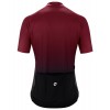 MILLE GT JERSEY C2 SHIFTER-Radtrikot kurzarm bordeaux rot/schwarz