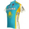 Astana 2010 Kurzarmtrikot mit kurzem Reißverschluss