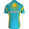 Astana kasachischer Meister 2010 Radsport-Profi-Team-Kurzarmtrikot mit kurzem Reißverschluss