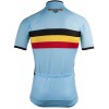 BELGIEN 2022 Radtrikot kurzarm (langer RV)-Radsport-National-Team