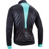 CHIESE Thermo-Winterjacke schwarz/celeste