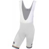 Radsport-Trägerhose VICTORY-Campione del Mondo weiß