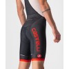SCORPIONE 3+COMPETIZIONE KIT Radsport-Set (Kurzarmtrikot+Trägerhose) rot/schwarz